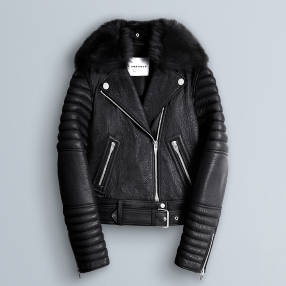 The Arrivals Rainier Leather Jacket